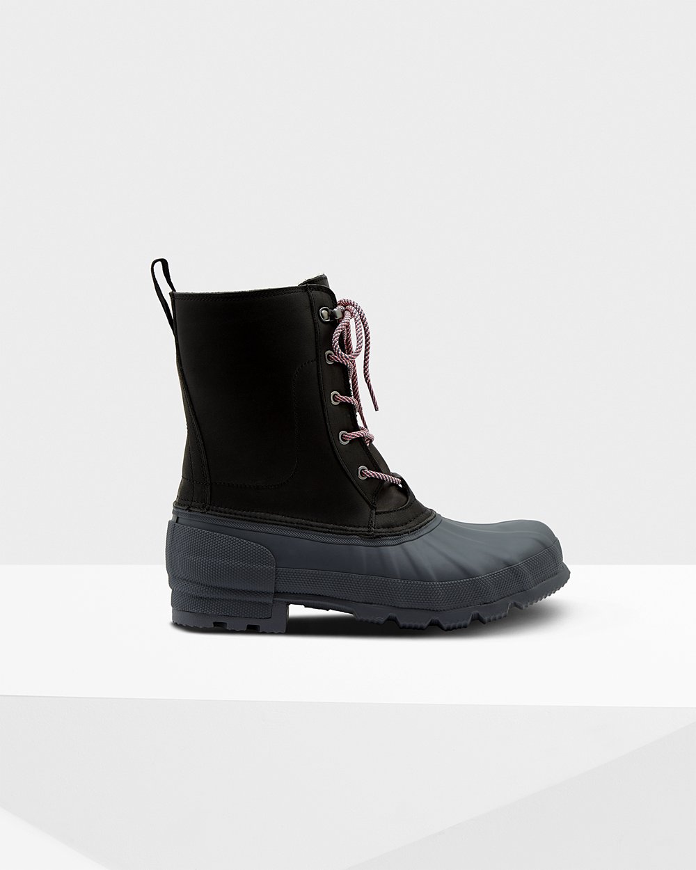 Men Hunter Original Insulated | Pac Boots Black/Grey | NZ-97805-DBLW